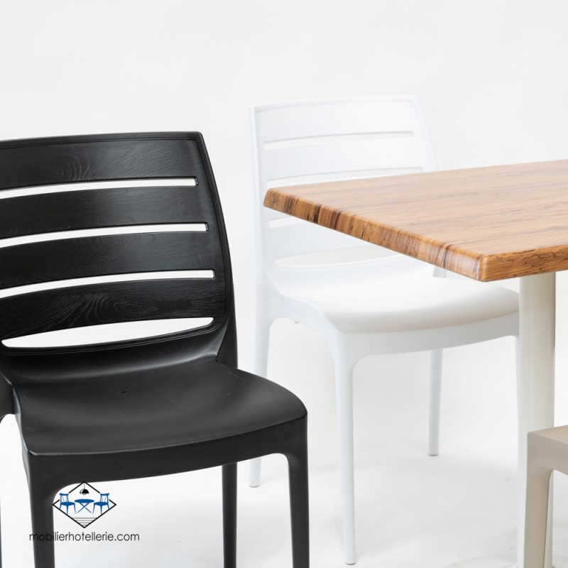 Chaise Hotellerie pas cher Carmen pas cher. Acheter Chaises en poly...