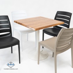 Chaise Hotellerie pas cher Carmen pas cher. Acheter Chaises en poly...