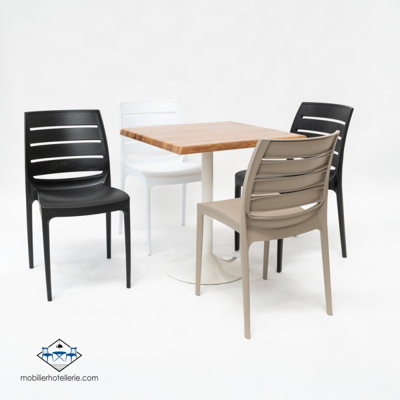 Chaise Hotellerie pas cher Carmen pas cher. Acheter Chaises en poly...