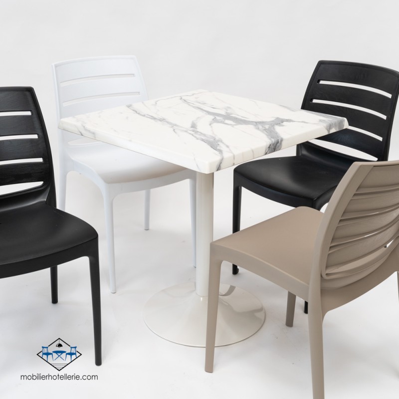 Chaise Hotellerie pas cher Carmen pas cher. Acheter Chaises en poly...