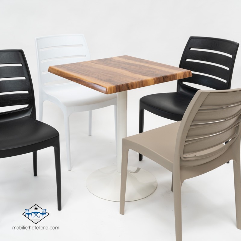 Chaise Hotellerie pas cher Carmen pas cher. Acheter Chaises en poly...