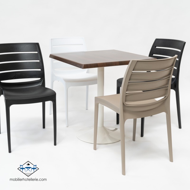 Chaise Hotellerie pas cher Carmen pas cher. Acheter Chaises en poly...