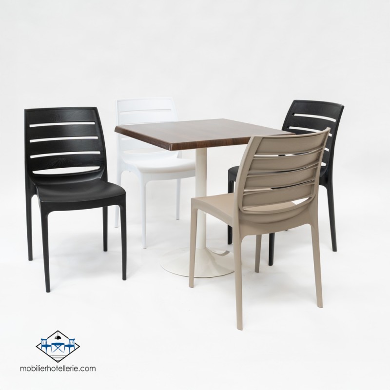 Chaise Hotellerie pas cher Carmen pas cher. Acheter Chaises en poly...