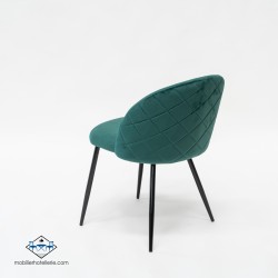 Chaise Velvet vert en velours chic pour l’hôtellerie
