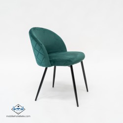 Chaise Velvet vert en velours chic pour l’hôtellerie