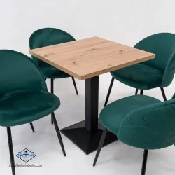 Table DANIELA pour hotellerie pas cher. Acheter Tables avec pied ce...