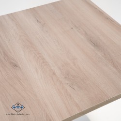 Plateau bois cendre résistant pour tables de restaurant