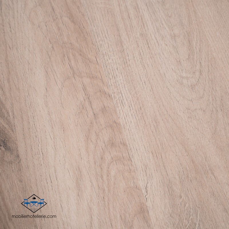 Plateau bois cendre résistant pour tables de restaurant