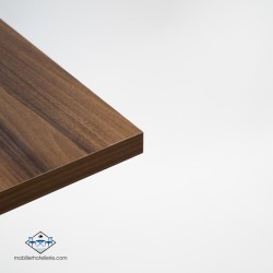 Plateaux en bois de noyer pour mobilier professionnel