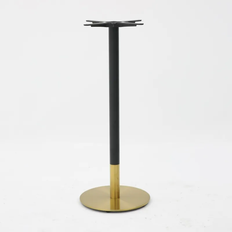Table haute Gold carrée : mobilier de haute qualité