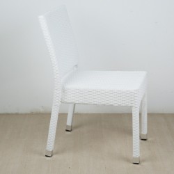 CHAISE NEW FUENGIROLA BLANC pas cher. Acheter Chaises en rotin et o...