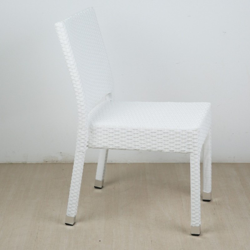 CHAISE NEW FUENGIROLA BLANC pas cher. Acheter Chaises en rotin et o...