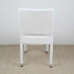 CHAISE NEW FUENGIROLA BLANC pas cher. Acheter Chaises en rotin et o...