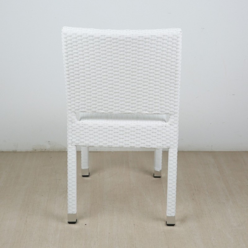 CHAISE NEW FUENGIROLA BLANC pas cher. Acheter Chaises en rotin et o...