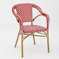 Fauteuil Parisien Pour Hotellerie Rouge et Blanc pas cher. Acheter ...