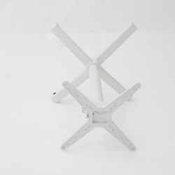 Armature de Table Abattable Cromo Blanc pas cher. Acheter Pieds de ...