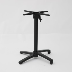 Armature de Table Abattable Cromo Noir pas cher. Acheter Pieds de ...