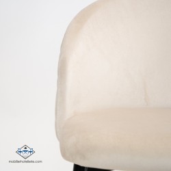 Chaise VELVET BEIGE