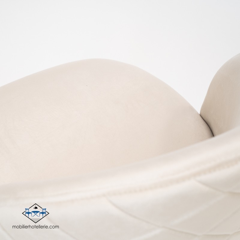Chaise VELVET BEIGE