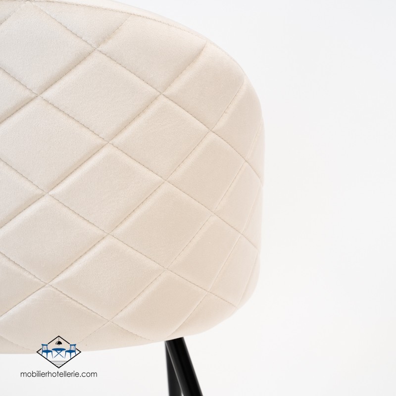 Chaise VELVET BEIGE