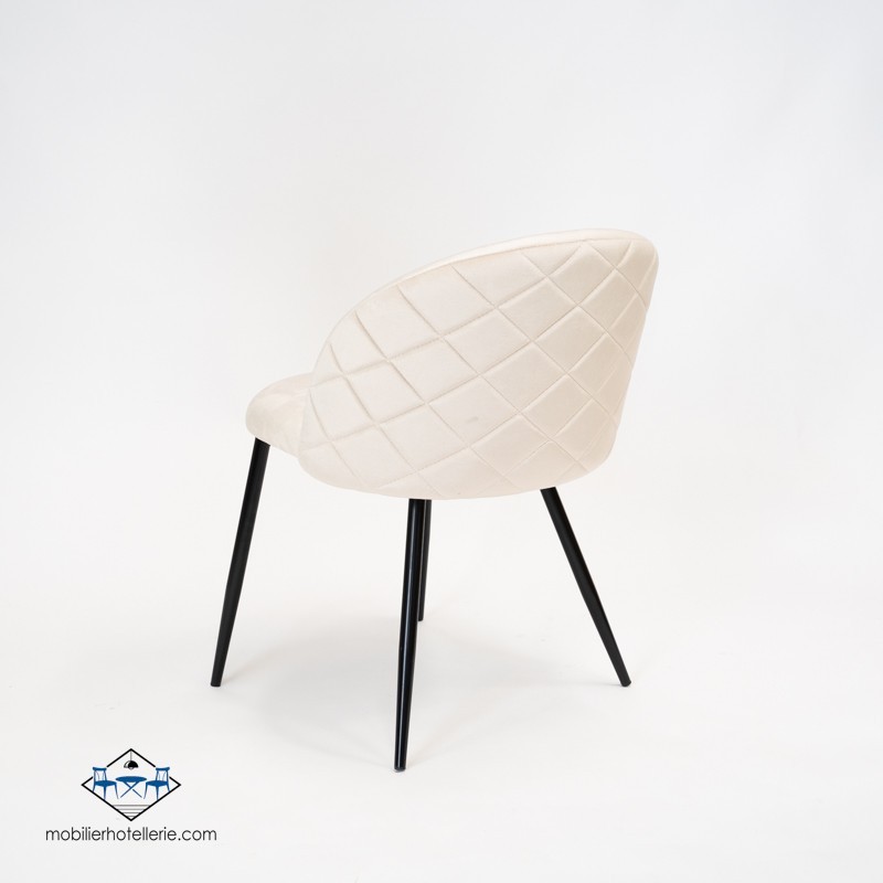 Chaise VELVET BEIGE