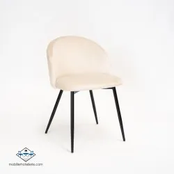 Chaise VELVET BEIGE