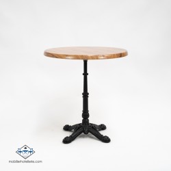 Table PARISIEN ROND EXTERIEUR