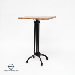 Table haute Viena avec un design soignée et élégant