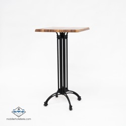 Table haute Viena avec un design soignée et élégant