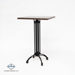 Table haute Viena avec un design soignée et élégant