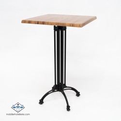 Table haute Viena avec un design soignée et élégant