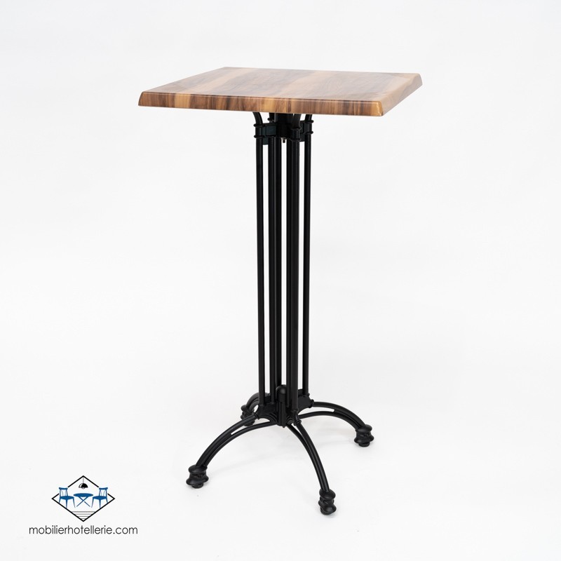 Table haute Viena avec un design soignée et élégant