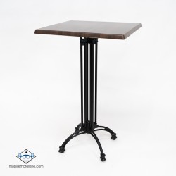 Table haute Viena avec un design soignée et élégant