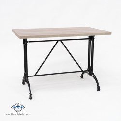 TABLE VIENA RECTANGULAIRE INTERIEUR pied noir