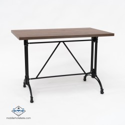 TABLE VIENA RECTANGULAIRE INTERIEUR pied noir