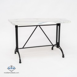 TABLE VIENA RECTANGULAIRE EXTERIEUR pied noir