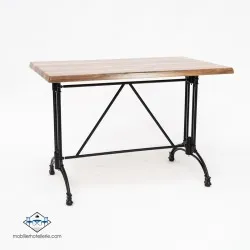 TABLE VIENA RECTANGULAIRE EXTERIEUR pied noir