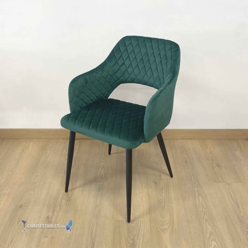 Fauteuil VELVET VERT