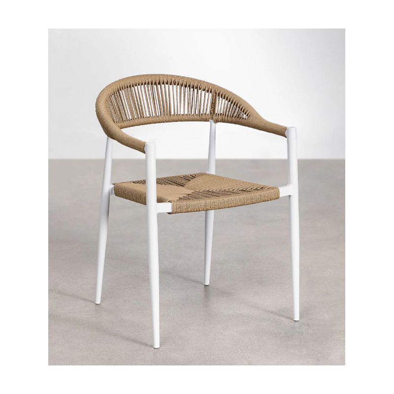 Fauteuil FORMENTERA NEW armature blanc