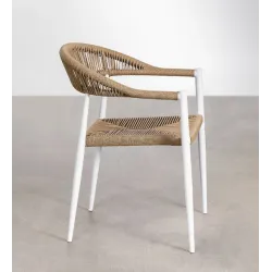Fauteuil FORMENTERA NEW armature blanc