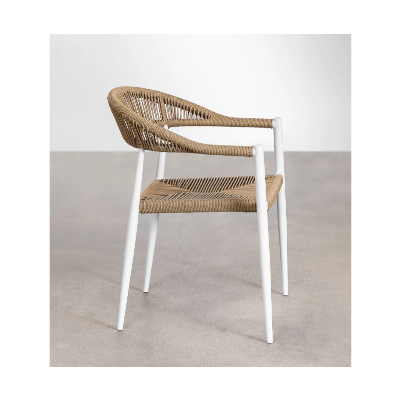 Fauteuil FORMENTERA NEW armature blanc