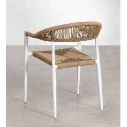 Fauteuil FORMENTERA NEW armature blanc
