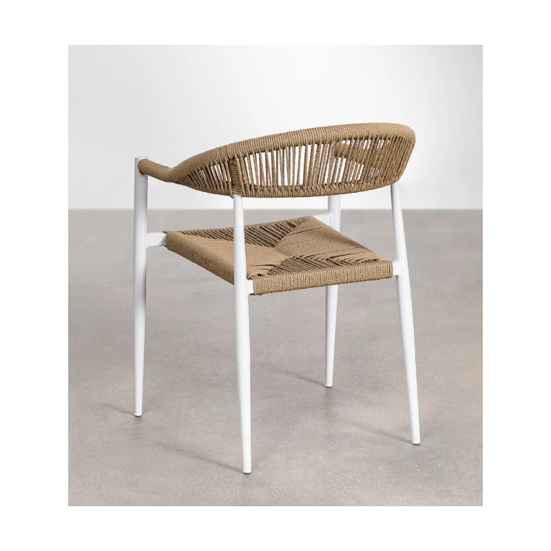 Fauteuil FORMENTERA NEW armature blanc