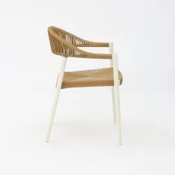 Fauteuil FORMENTERA NEW armature blanc