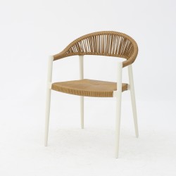 Fauteuil FORMENTERA NEW armature blanc