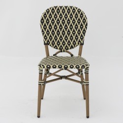 Chaise VIÑALES NOIR ET SABLE