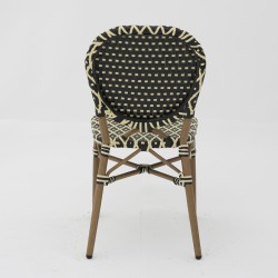 Chaise VIÑALES NOIR ET SABLE