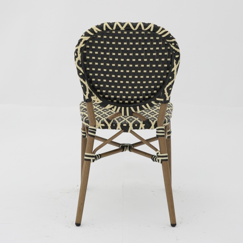 Chaise VIÑALES NOIR ET SABLE