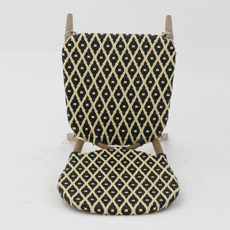 Chaise VIÑALES NOIR ET SABLE