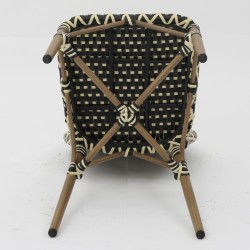 Chaise VIÑALES NOIR ET SABLE